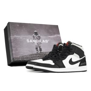 Баскетбольные кроссовки Air 1 Vintage Men Mid-Top Black Jordan