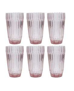Набор из 6 стаканов для напитков со льдом Archie Fortessa, Pink