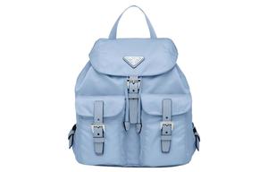 PRADA Re Nylon Recycled Nylon Triangle Logo Multifunction Small Women's Sky Blue