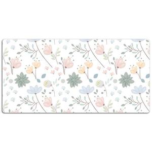 Настольный коврик Tulup Frühlingsblumen, 100x50x1 см, зеленый