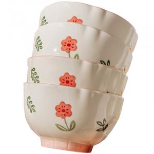 Наборы посуды KAWASIMAYA, 4.5-Inch Rice Bowl, 4 Pack