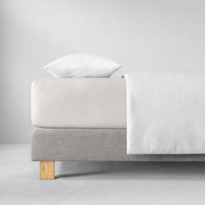 Простыня Estella трикотажная стрейч цвет слоновая кость размер 150х200 см