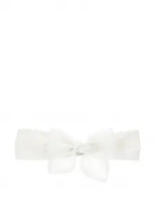 Повязка на голову с бантом Monnalisa, белый