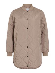 Куртка межсезонная VILA VITATE, серо-коричневый