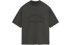 Футболка с логотипом Fear Of God Essentials, Чернильно-черный