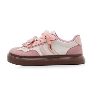 Дышащие поддерживающие низкие скейтерские туфли для увеличения роста HUANQIU, бежево-коричневый