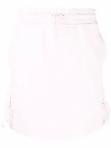 Юбка мини с драпировкой MCQ, фиолетовый