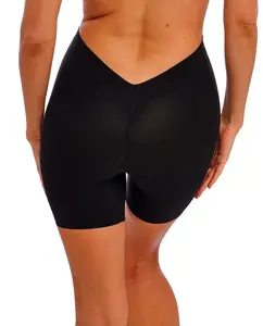 Брюки с V-образной спиной и поясом Wacoal, чёрный