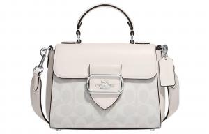 Сумка через плечо Morgan Canvas With Leather от COACH для женщин