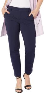 Прямые брюки Petite Kelsey из суперэластичного трикотажа с понте Liverpool Los Angeles, цвет Cadet Blue