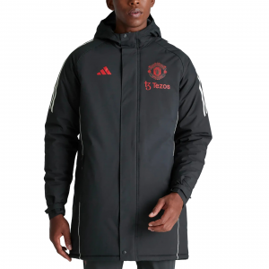 Парка Manchester United для мужчин Adidas, черный