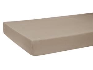 Простыня на резинке beties Heimtextil, 140x200 см, серо-коричневый