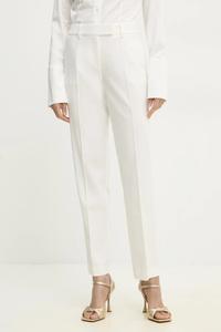 Брюки классические прямые Answear.Lab, белый