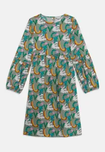 Тканое платье, платье макси Stella Mccartney Kids, Verde/Multicolor