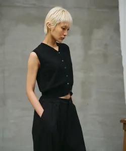 Компактный жилет из хлопка и модала Colony 2139, цвет Black