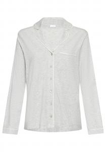 LASCANA Пижамная рубашка в сером цвете