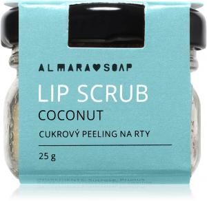 Сахарный скраб для губ Almara Soap, coconut 25 гр