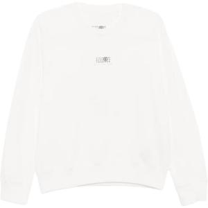 Толстовка с нашивкой и логотипом Mm6 Maison Margiela, белый