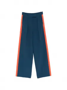 Прямые брюки Patrizia Pepe, синий