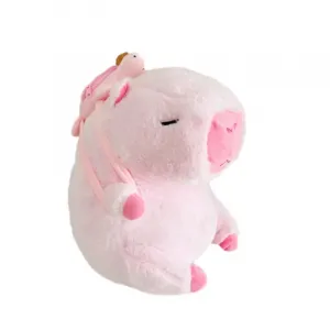 Dolls and bears dance Розовый рюкзак Capybara с дизайном плюшевой куклы Snot Snub Nosed Capybara