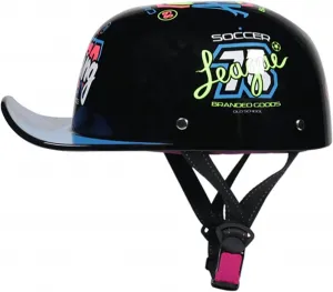 Мотоциклетный полушлем в стиле «шлем-череп», сертифицированный ECE, для женщин и мужчин, дышащий, ретро, ​​для скутеров, мопедов, взрослых, для круизеров LPXPLP, H