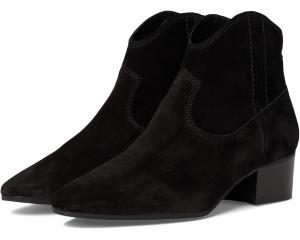 Женские ботинки SAS Dylan Back Zip Ankle Bootie, Black Suede