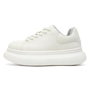 Износостойкие легкие низкие кроссовки для скейтбординга, увеличивающие рост, унисекс MUPPLE, White