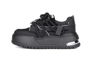 Кеды, скейтборд обувь женская низкая Vedullar, черный