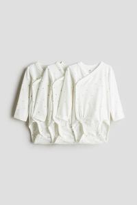 Комплект из 3-х боди-оберток H&M, мультиколор