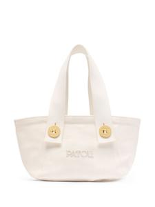 Patou маленькая сумка-тоут Patou Trapeze, белый