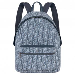 DIOR Хлопковый рюкзак унисекс синий