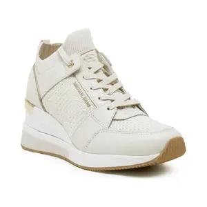 Кроссовки Georgia с добавлением кожи Michael Kors, бежевый