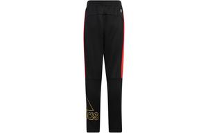 Детские трикотажные спортивные штаны Adidas, черный