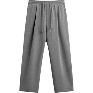 Повседневные брюки мужские серые ZARA, серый