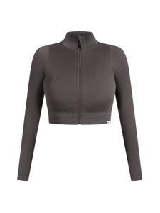 Тренировочная куртка Smilodox Slim Zeya, темно-серый