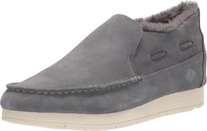 Зимние мужские мокасины Sperry Moc-Sider, серый