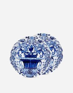 Набор из 2 фарфоровых суповых тарелок DOLCE & GABBANA, мультиколор