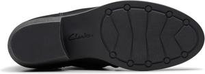Clarks Charlten Rosa für Damen, Schwarz Nubuk