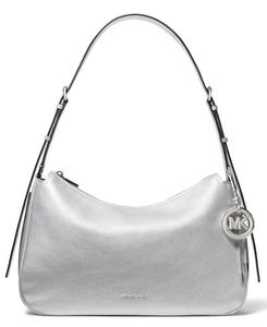 Большая сумка-трансформер Nolita с застежкой-молнией сверху Michael Kors, Silver