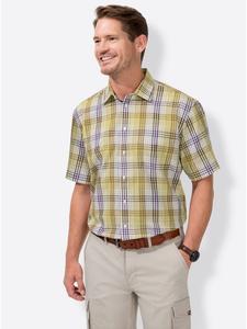 Рубашка с короткими рукавами в желтую клетку WITT WEIDEN