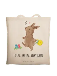 Сумка для переноски Mr & Mrs Panda Hasen Eier suchen, кремовый