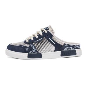 Мужские сандалии с закрытым носком, резиновая подошва, устойчивая к запахам и скольжению PLAY COBBLER, Blue