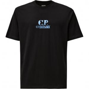 Футболка C.P. Company с графическим логотипом C.P.Company, синий
