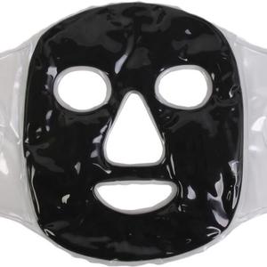 Cosmetic Club SB84146 Многоразовая расслабляющая маска для лица с черной глиной, черная и прозрачная Высота 21 x 1 x 18 см Inna Marka