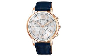 CITIZEN Часы C Collection Quartz Movement Cow Leather Strap Watch Women's Watch Mother of Pearl Color Watch Dial
