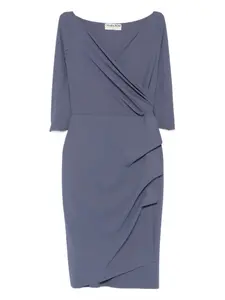 Платье миди Florien с оборками CHIARA BONI La Petite Robe, синий