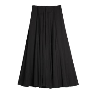 ELLE Повседневная длинная юбка Women's Black