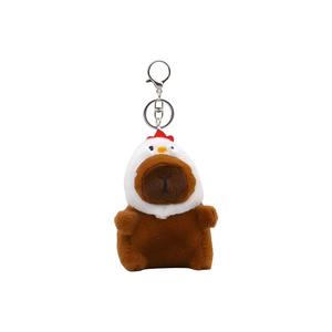 Капибара, модная милая плюшевая подвеска капибара высотой 12см AZLCL