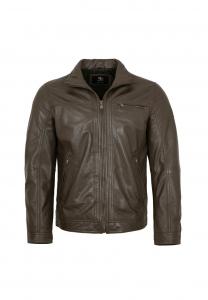 Куртка Otto Kern Leather jacket, Dunkelbraun/Dark Brown