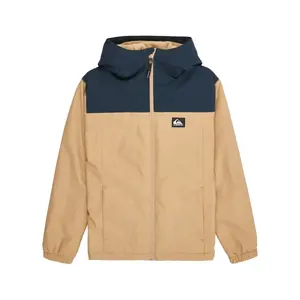 Детская куртка Overcast 3K Warm Quiksilver, синий/бежевый